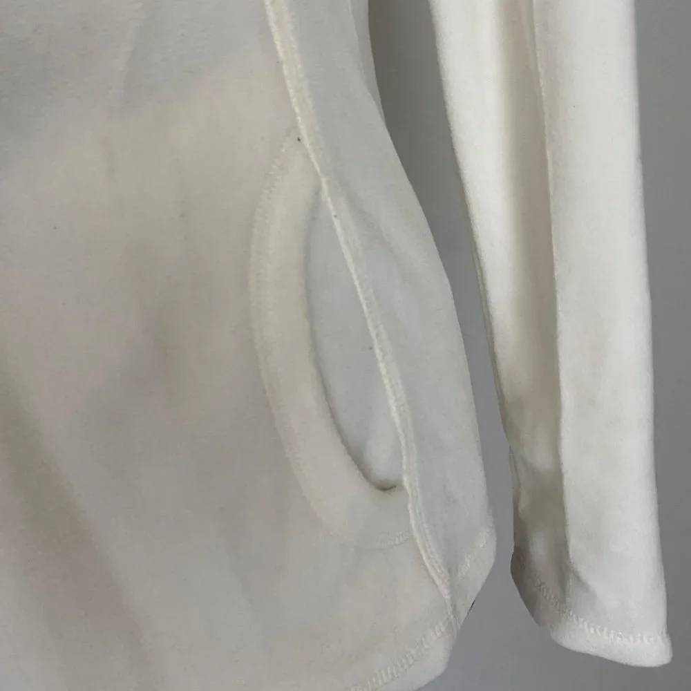 Old Navy sz S Long sleeve zip down front Pocket in front fleece jacket - Picture 4 of 9
